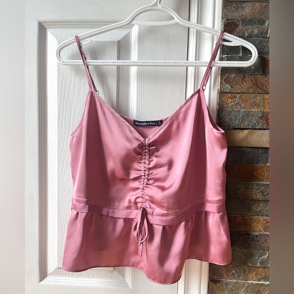 Abercrombie & Fitch satin tank - Picture 2 of 2